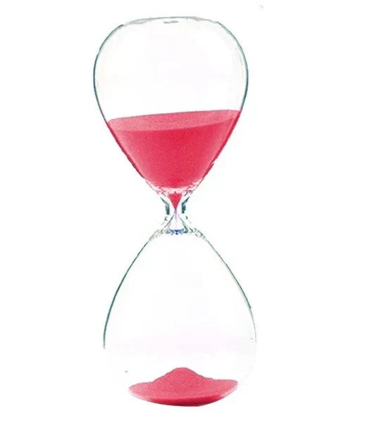 Unique Glass Sand Timer Hourglass Decoration