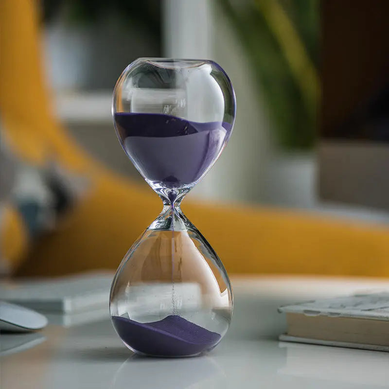 Unique Glass Sand Timer Hourglass Decoration - Cofik