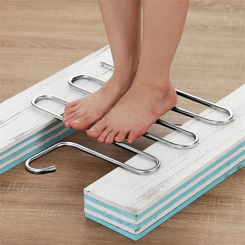 Premium 5-Tier Metal Clothing Rack
