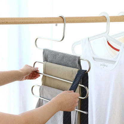 Premium 5-Tier Metal Clothing Rack