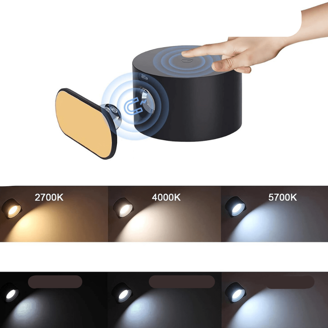 Portable LED Adjustable Wall Light