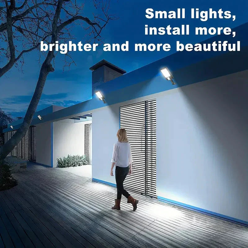 Bright Solar Security Light with Motion Sensor