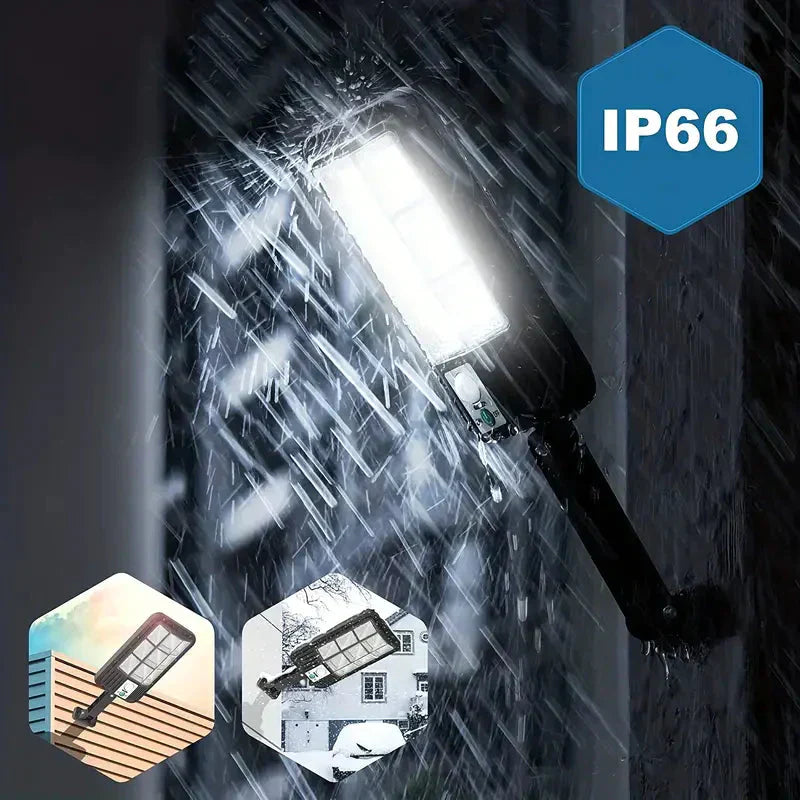 Bright Solar Security Light with Motion Sensor