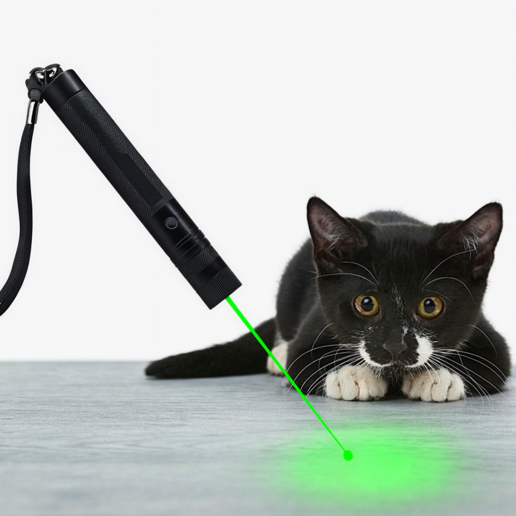 Compact Laser Pointer with Adjustable Beam