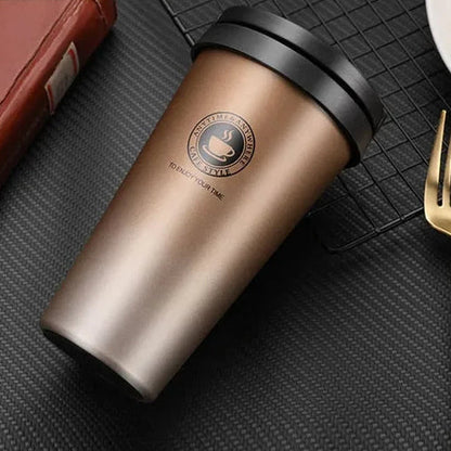 Thermal Insulated Stainless Steel Coffee Mug 500ml