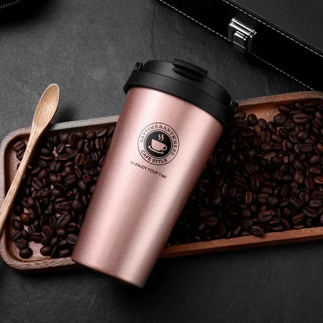 Thermal Insulated Stainless Steel Coffee Mug 500ml