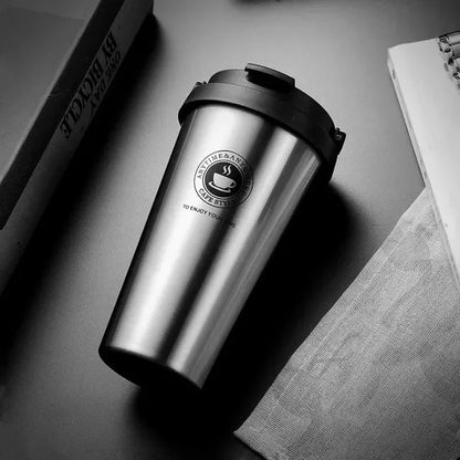 Thermal Insulated Stainless Steel Coffee Mug 500ml