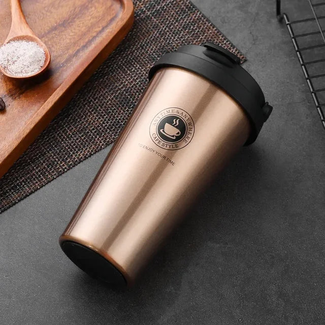 Thermal Insulated Stainless Steel Coffee Mug 500ml