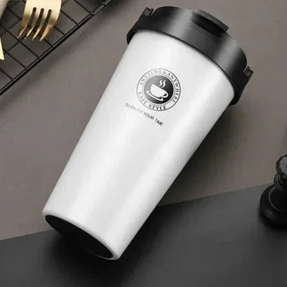 Thermal Insulated Stainless Steel Coffee Mug 500ml