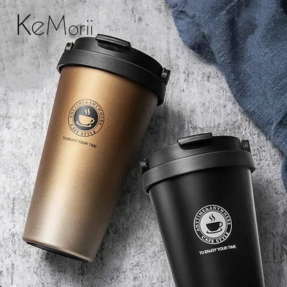 Thermal Insulated Stainless Steel Coffee Mug 500ml
