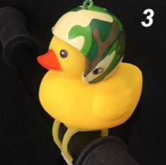 Bright Yellow Kids Bike Bell