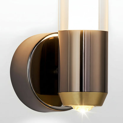 Adjustable LED Wall Light Modern Gold Black Finish