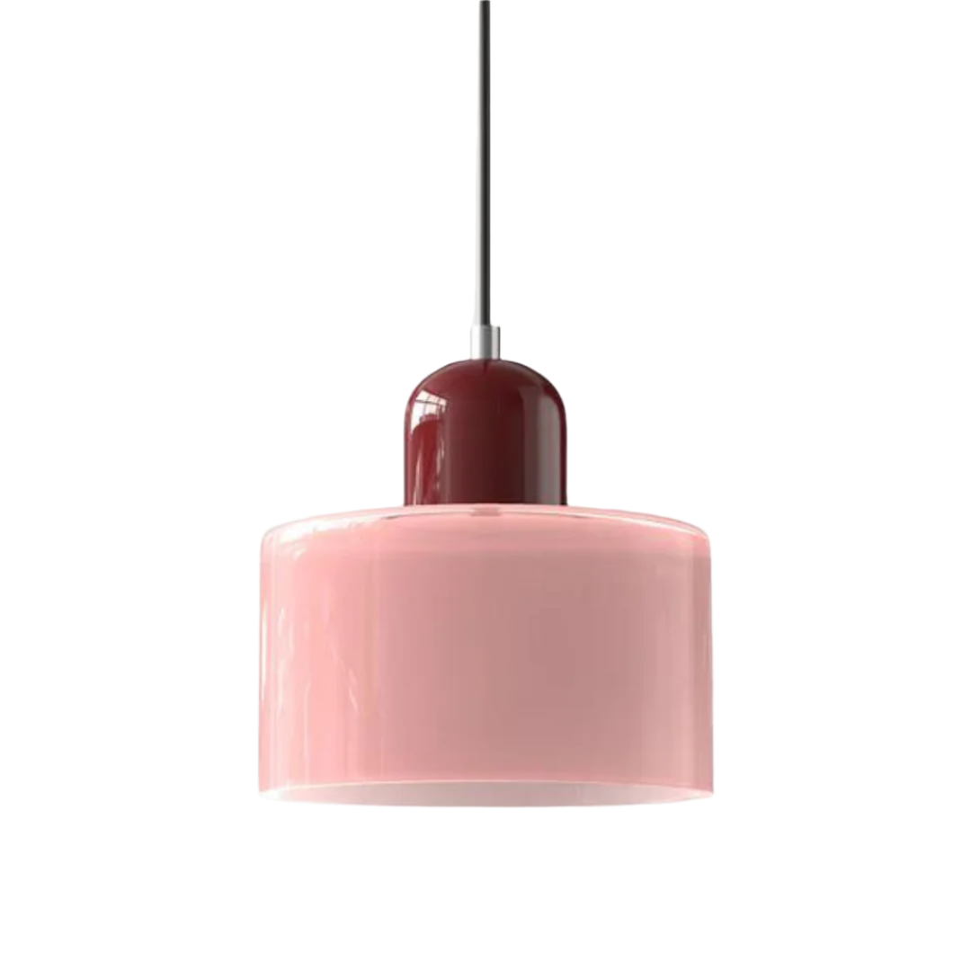 Stylish Round Glass Pendant Light
