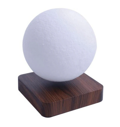 Glowing Orb LED Moon Table Lamp