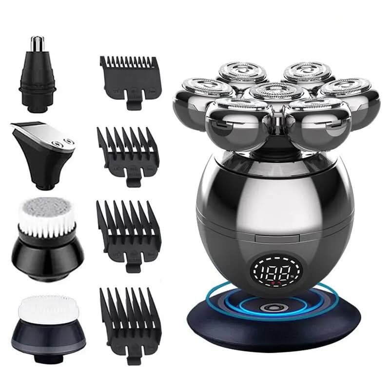 Waterproof Rechargeable Electric Shaver for Men