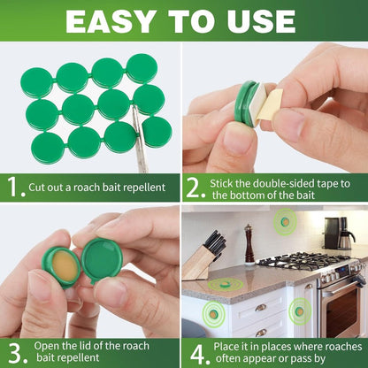 Non-Toxic Roach Killer Bait Stations