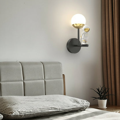 Contemporary 3D Moon LED Wall Light