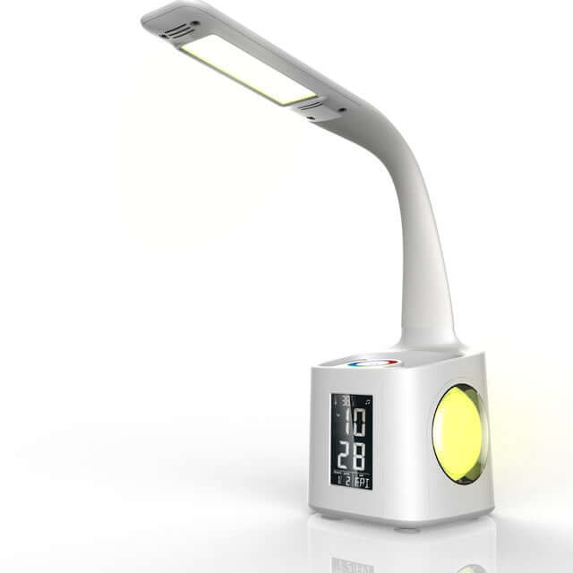 Colorful LED Kids Desk Lamp with USB Charger & Nightlight - Cofik