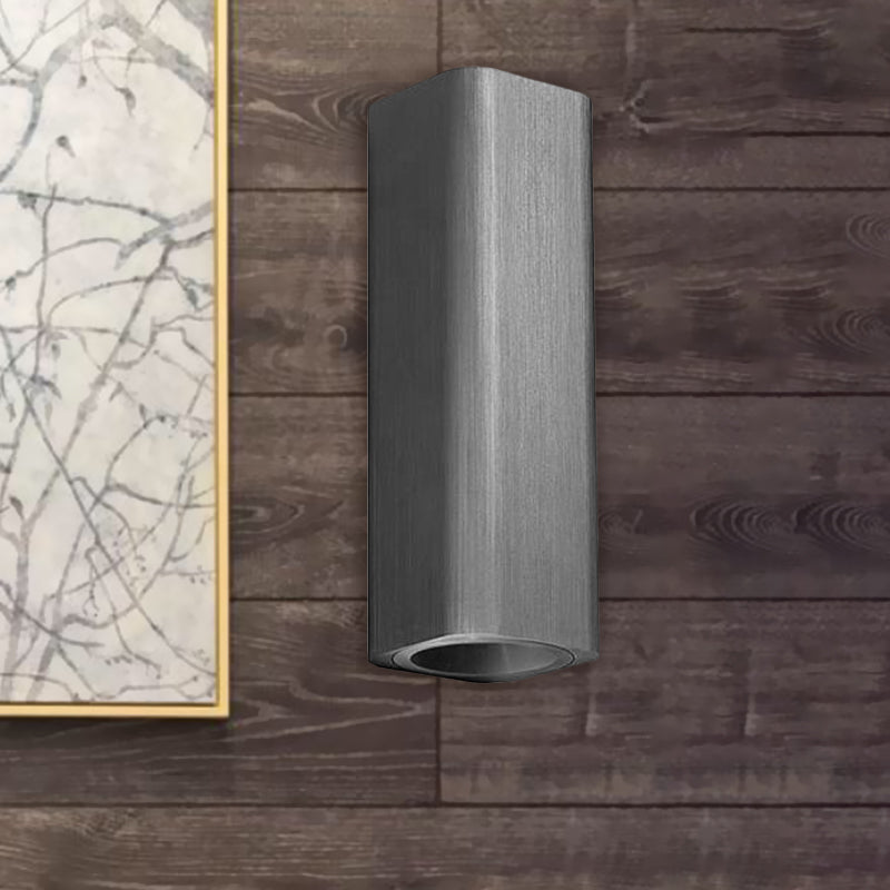 Contemporary LED Wall Sconce Light in Gold Bronze Finish