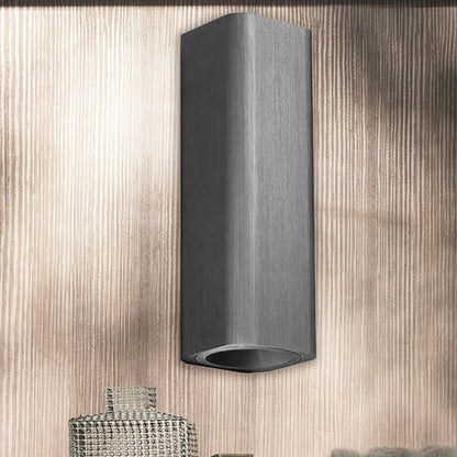 Contemporary LED Wall Sconce Light in Gold Bronze Finish