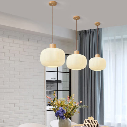Classic Glass Hanging Lamp
