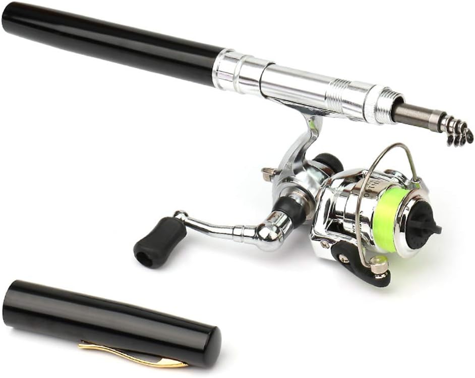 Portable Mini Fishing Rod Set with Reel - Cofik