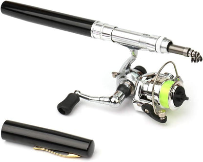 Portable Mini Fishing Rod Set with Reel - Cofik