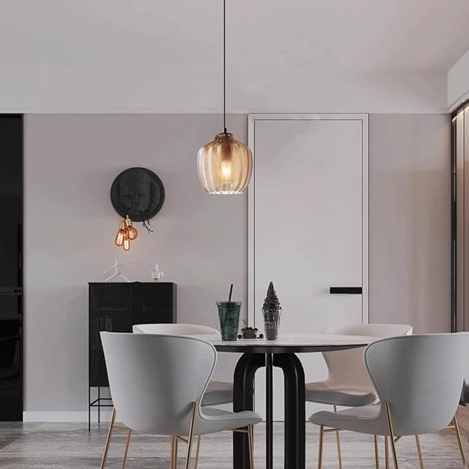 Modern Solo Drop Pendant Lamp