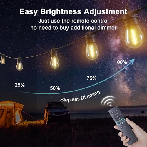 Solar Powered Fairy String Lights with Remote Control