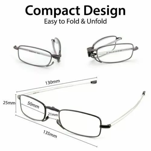 Portable Travel Reading Glasses Set
