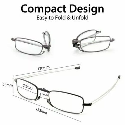 Portable Travel Reading Glasses Set
