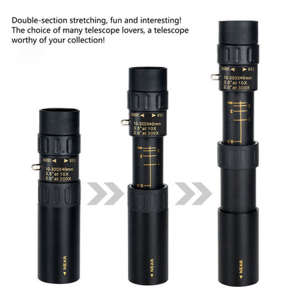 Powerful Night Vision Monocular Telescope 10-300X Zoom