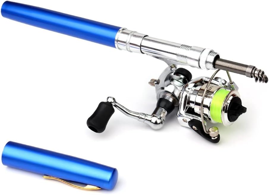 Portable Mini Fishing Rod Set with Reel