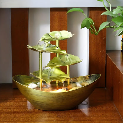 Indoor Water Fountain with LED Light