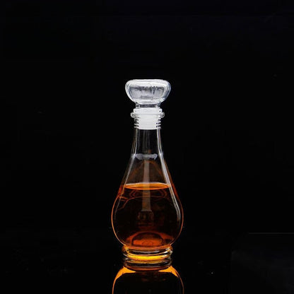Small Antique Glass Wine Decanter