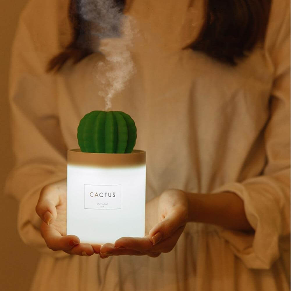 Compact USB Mini Aroma Diffuser with LED Light