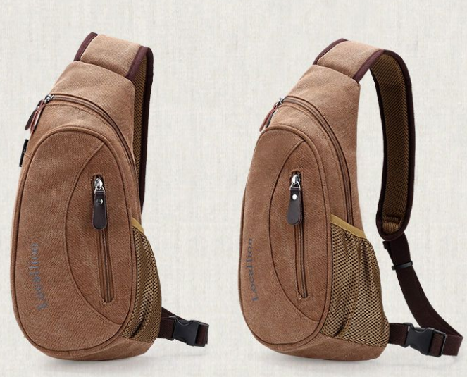 Relaxed Fit Cross Body Sling Backpack