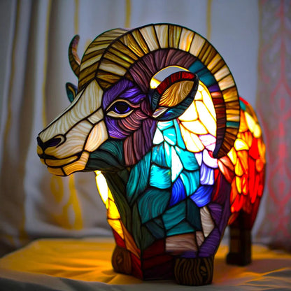 Stylish Animal Print Desk Lamp