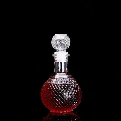 Small Antique Glass Wine Decanter