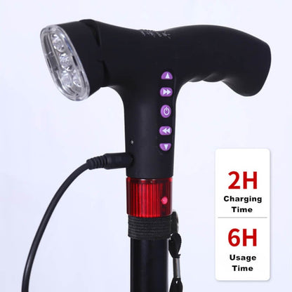 Senior Safety Cane with Fall Alert System