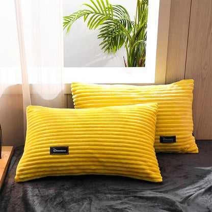 Plush Textured Corduroy Bedding Set