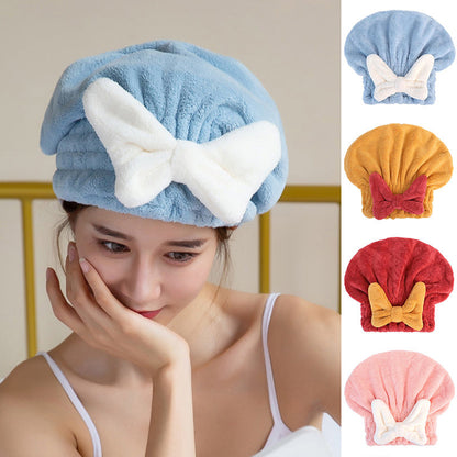 Quick Dry Microfiber Hair Wrap for Wet Hair