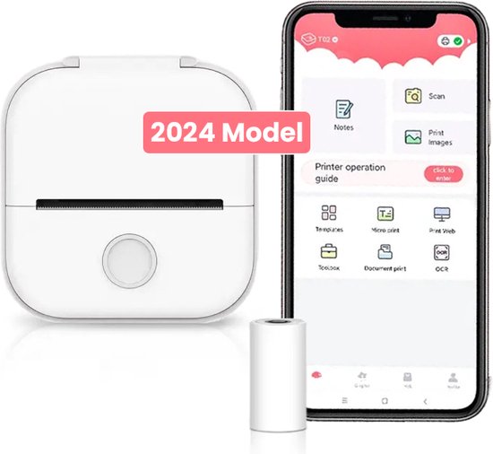 Compact Portable Photo Printer