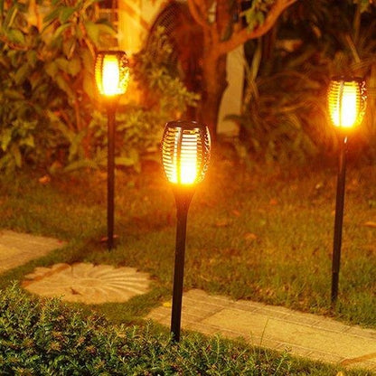 Outdoor Solar Powered Garden Lights 96 LED Set