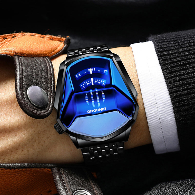Men's Luxury Quartz Diamond Watch