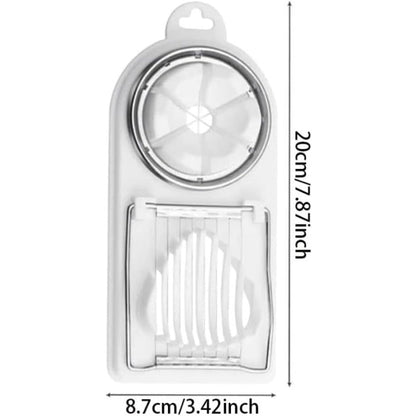Easy Use Stainless Steel Egg Cutter