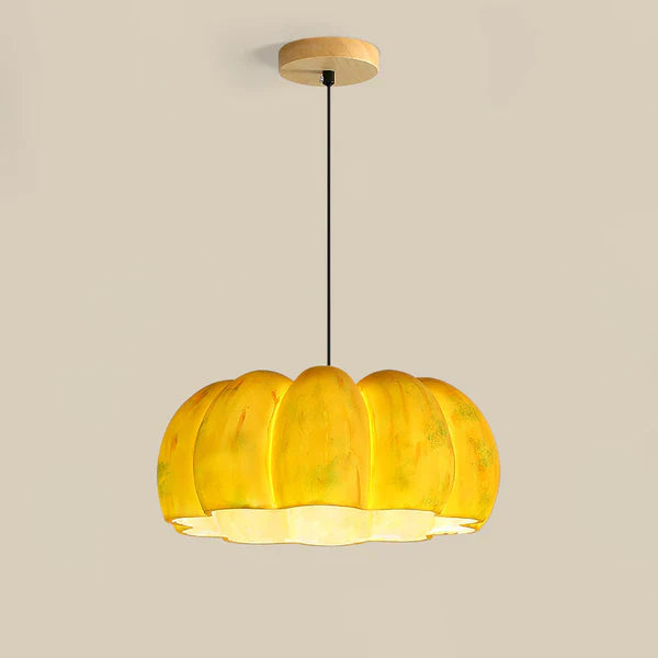 Natural Resin Gourd Hanging Lamp