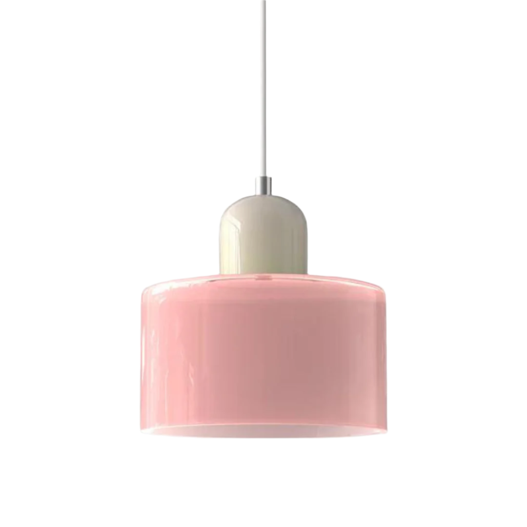 Stylish Round Glass Pendant Light