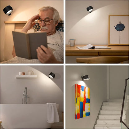 Flexible LED Wall Light - Wireless, Rechargeable & Adjustable