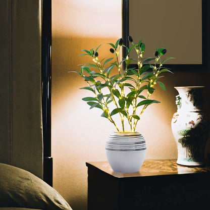 Bright Olive Tree Table Lamp